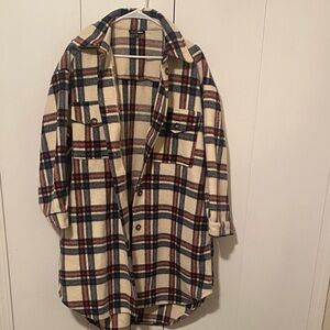Fashion Nova Button-Up Jacket